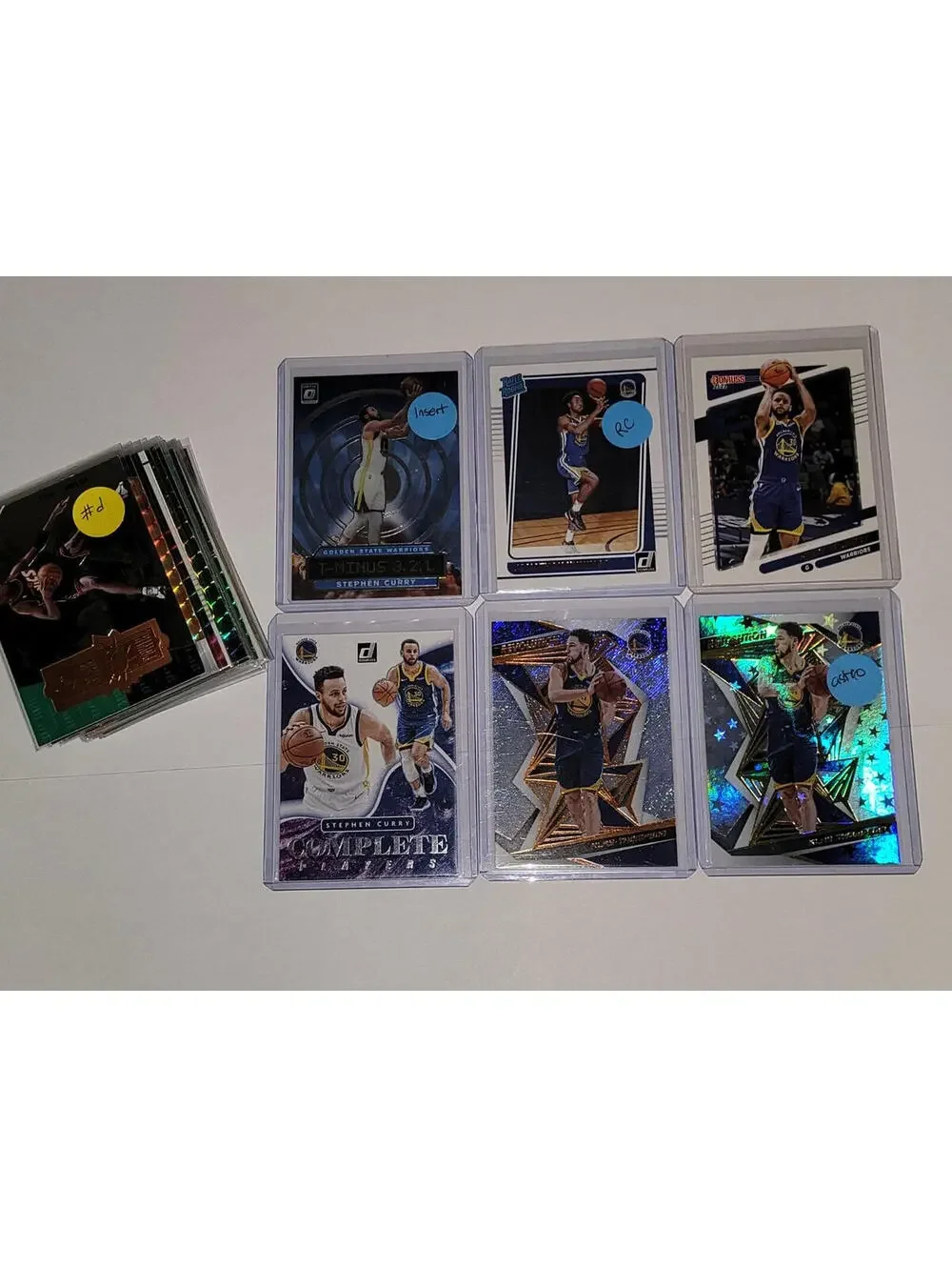 NBA Basketball Lot/26 GOLDEN STATE WARRIORS Steph Curry Klay Thompson MORE